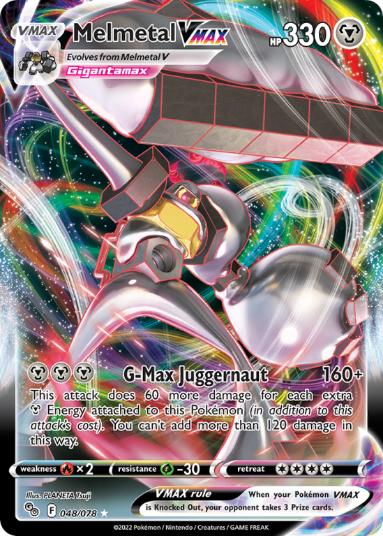 Melmetal VMAX 48/78 Sword & Shield Pokémon GO
