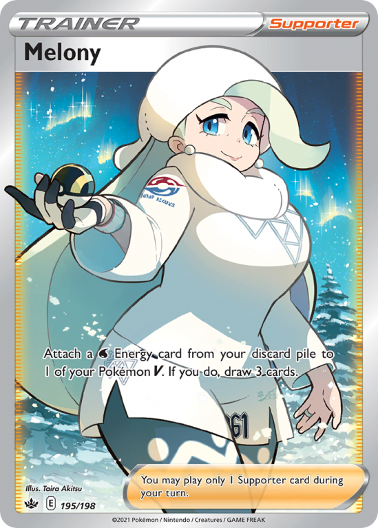 Melony 195/198 Sword & Shield Chilling Reign