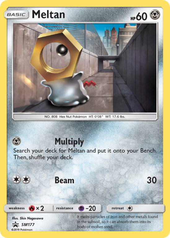 Meltan SM177/156 Sun & Moon SM Black Star Promos