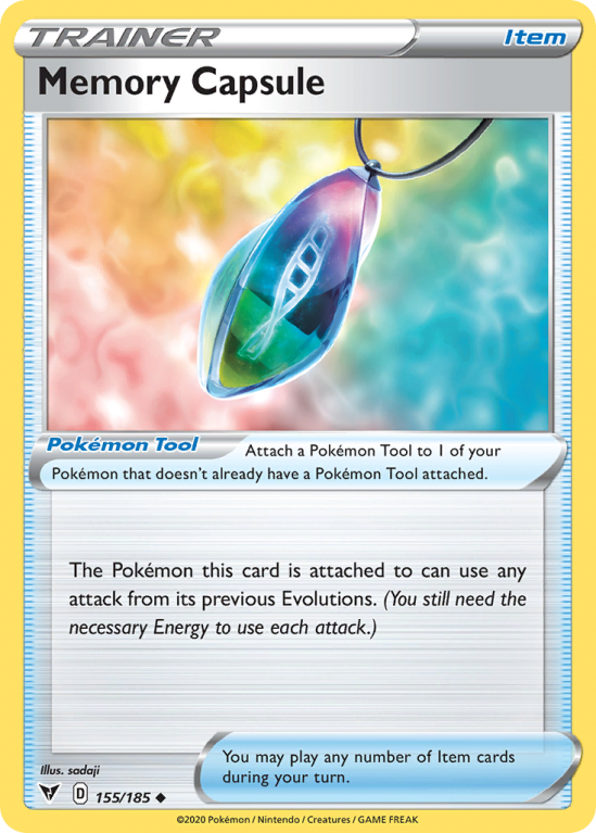 Memory Capsule 155/185 Sword & Shield Vivid Voltage