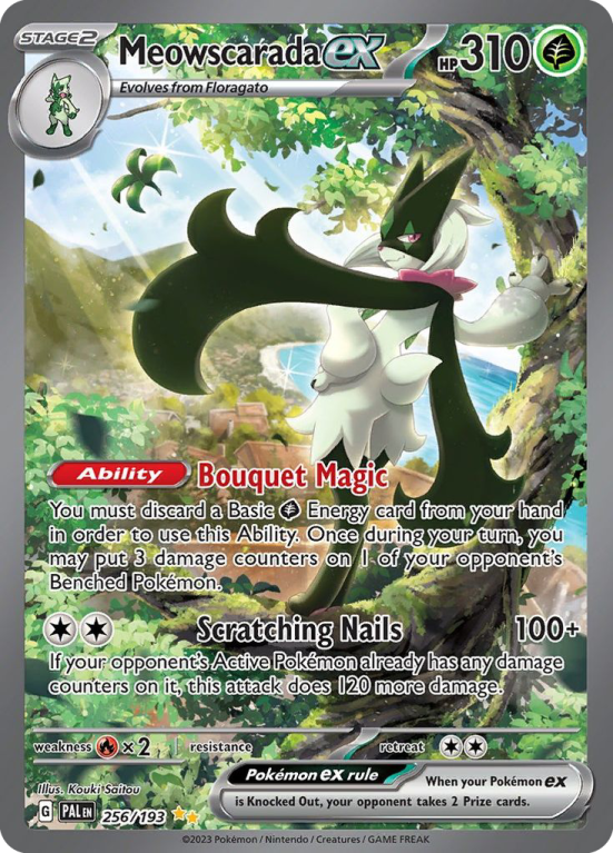 Meowscarada ex 256/193 Scarlet & Violet Paldea Evolved