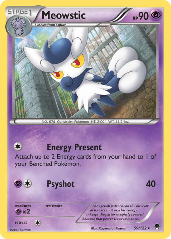 Meowstic 59/122 XY BREAKpoint