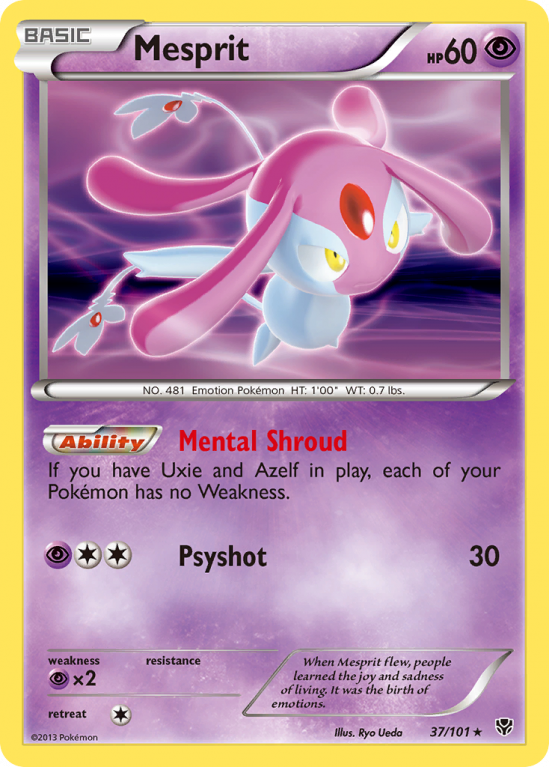 Mesprit 37/101 Black & White Plasma Blast