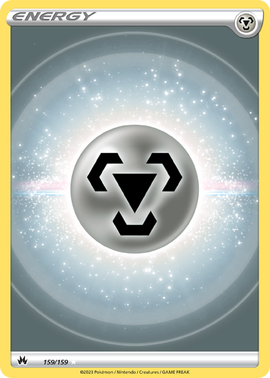 Metal Energy 159/159 Sword & Shield Crown Zenith
