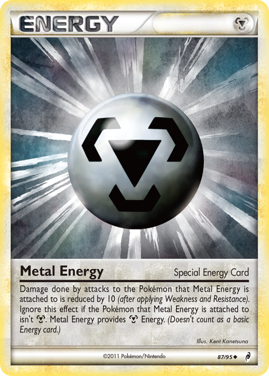 Metal Energy 87/106 HeartGold & SoulSilver Call of Legends