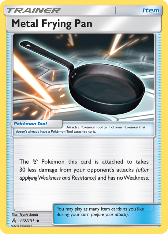Metal Frying Pan 112/131 Sun & Moon Forbidden Light