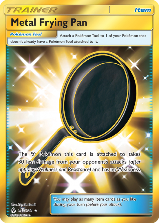 Metal Frying Pan 144/131 Sun & Moon Forbidden Light