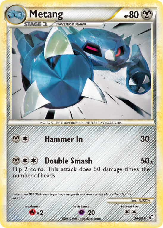 Metang 30/90 HeartGold & SoulSilver HS—Undaunted