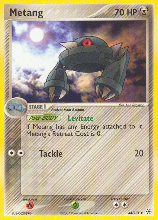 Metang 44/101 EX Hidden Legends