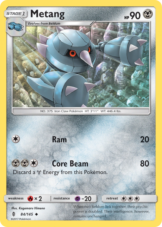 Metang 84/145 Sun & Moon Guardians Rising