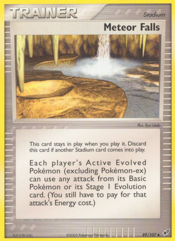 Meteor Falls 89/107 EX Deoxys