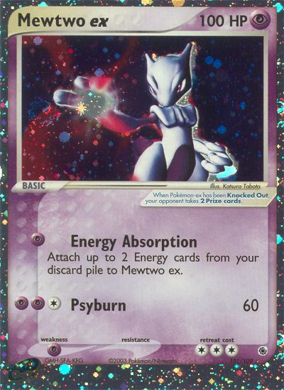 Mewtwo ex 101/109 EX Ruby & Sapphire