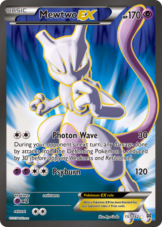 Mewtwo-EX 157/162 XY BREAKthrough