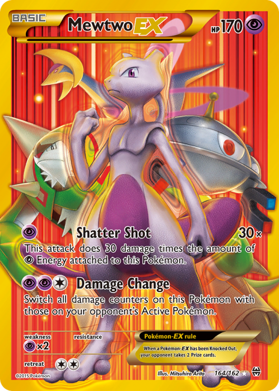 Mewtwo-EX 164/162 XY BREAKthrough