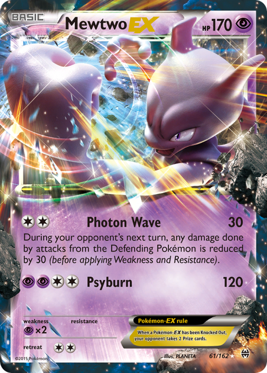 Mewtwo-EX 61/162 XY BREAKthrough