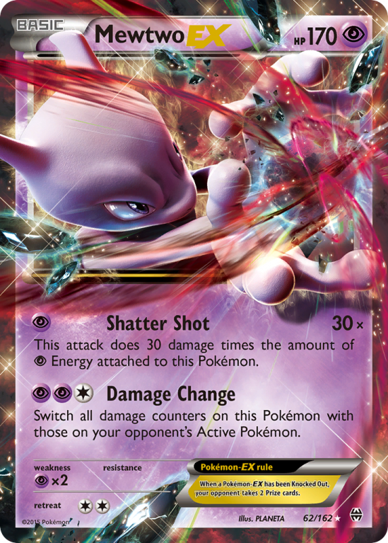 Mewtwo-EX 62/162 XY BREAKthrough
