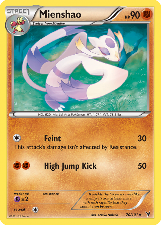Mienshao 70/101 Black & White Noble Victories