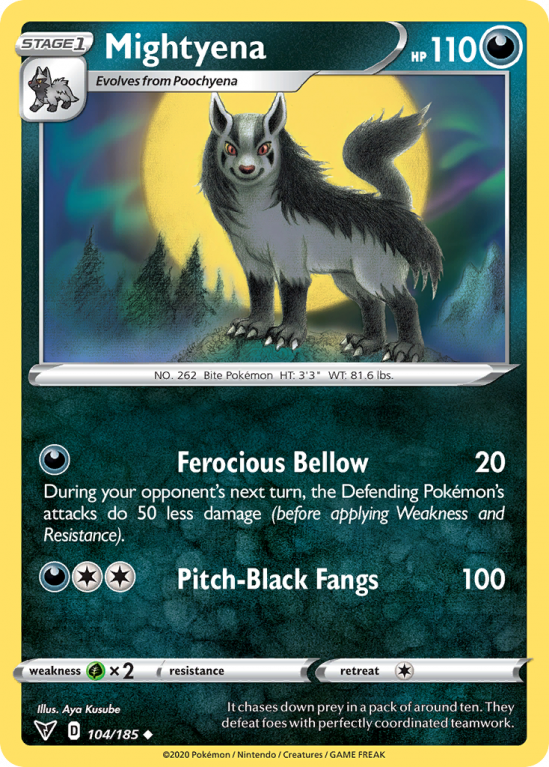 Mightyena 104/185 Sword & Shield Vivid Voltage