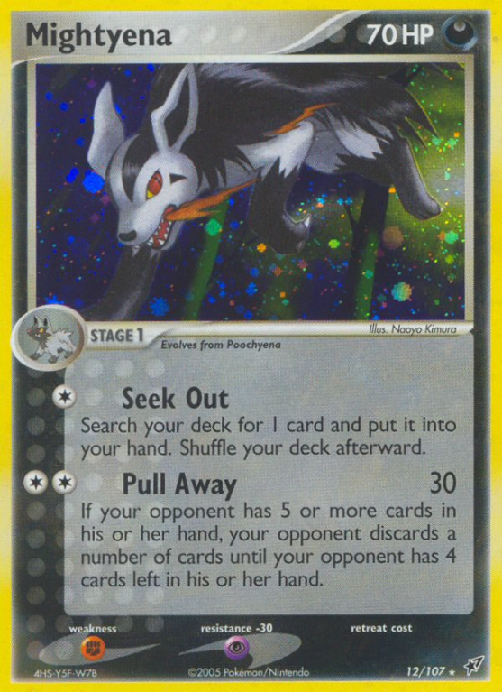 Mightyena 12/107 EX Deoxys