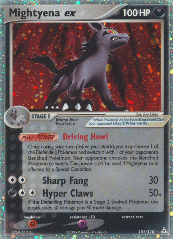 Mightyena ex 101/110 EX Holon Phantoms