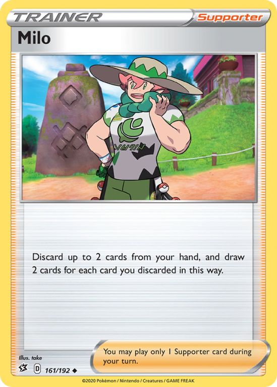 Milo 161/192 Sword & Shield Rebel Clash