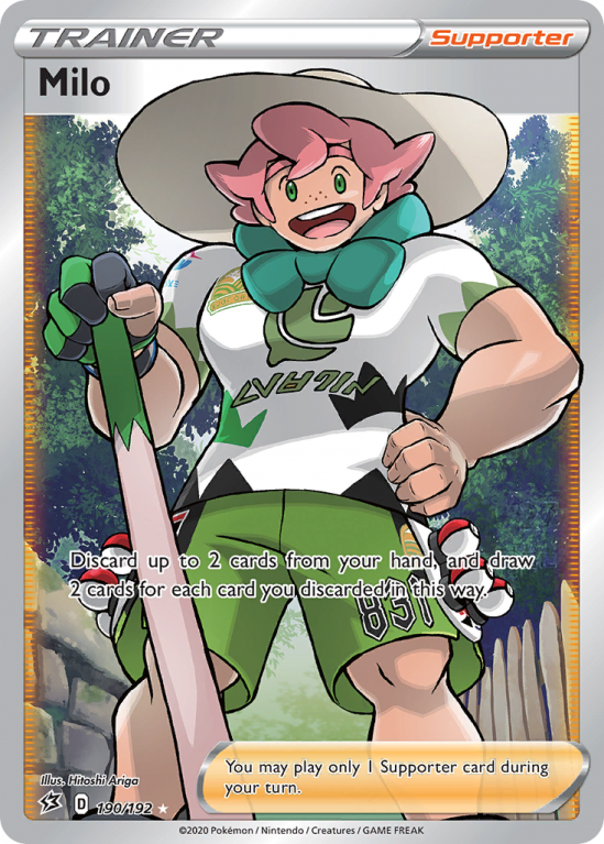 Milo 190/192 Sword & Shield Rebel Clash