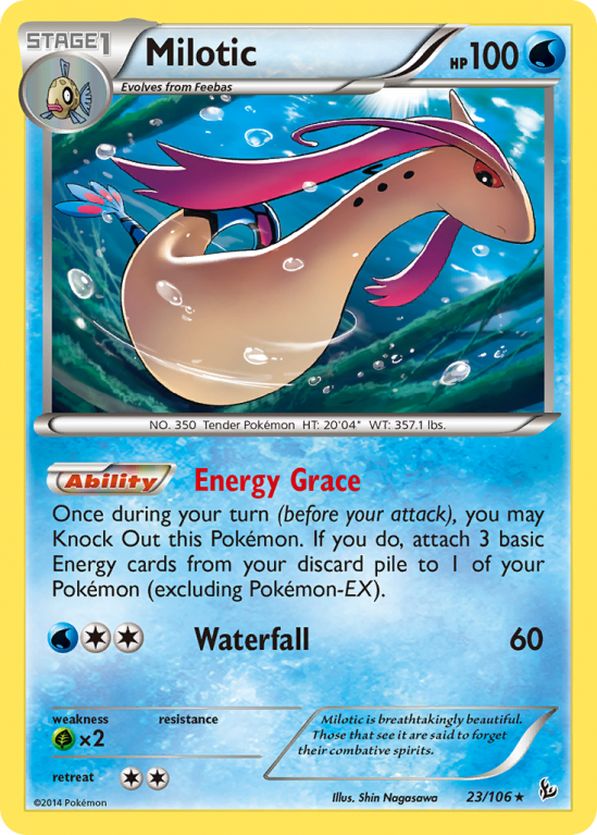 Milotic 23/106 XY Flashfire
