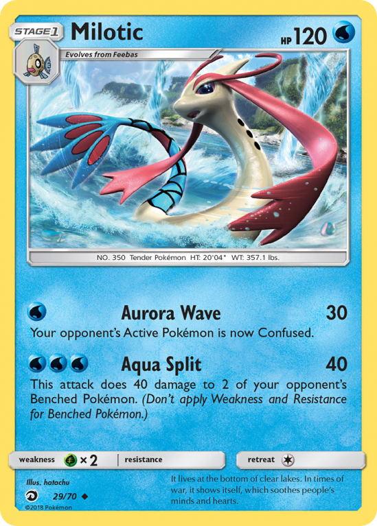 Milotic 29/70 Sun & Moon Dragon Majesty