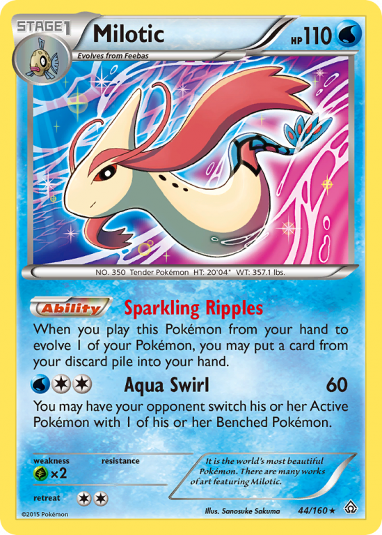 Milotic 44/160 XY Primal Clash