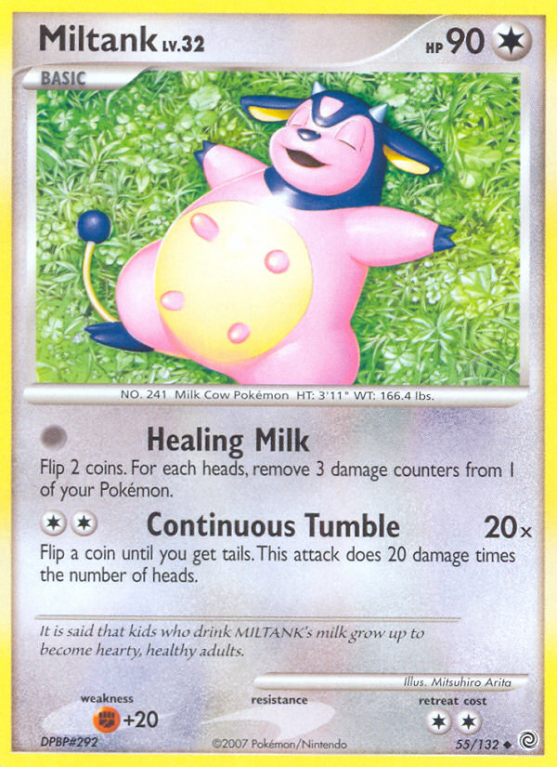Miltank 55/132 Diamond & Pearl Secret Wonders