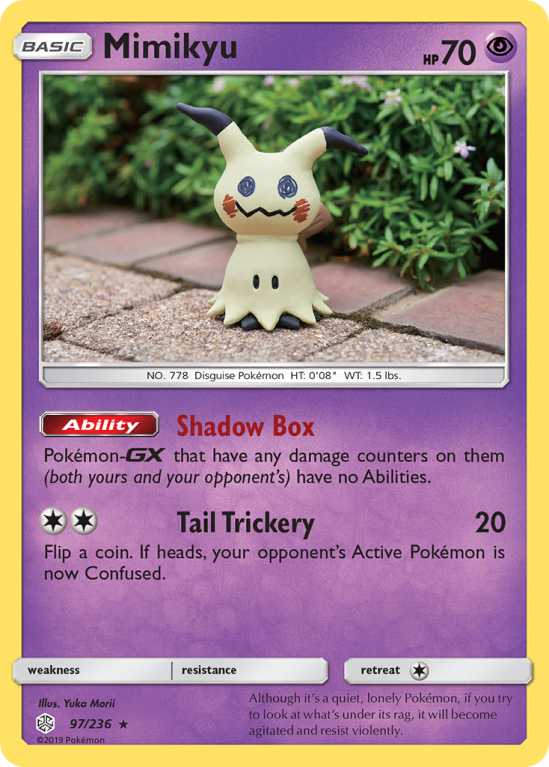 Mimikyu 97/236 Sun & Moon Cosmic Eclipse