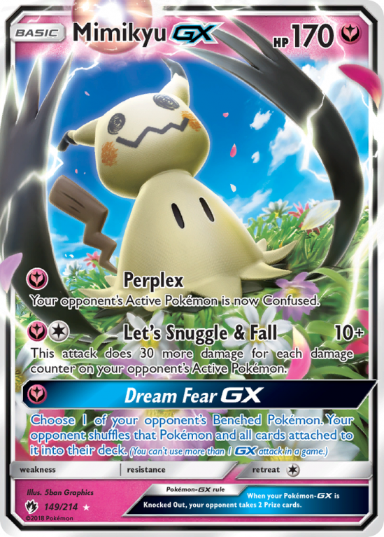 Mimikyu-GX 149/214 Sun & Moon Lost Thunder