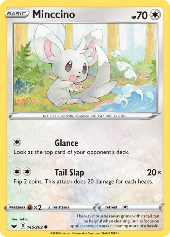 Minccino 145/202 Sword & Shield Sword & Shield