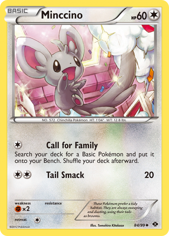 Minccino 84/99 Black & White Next Destinies