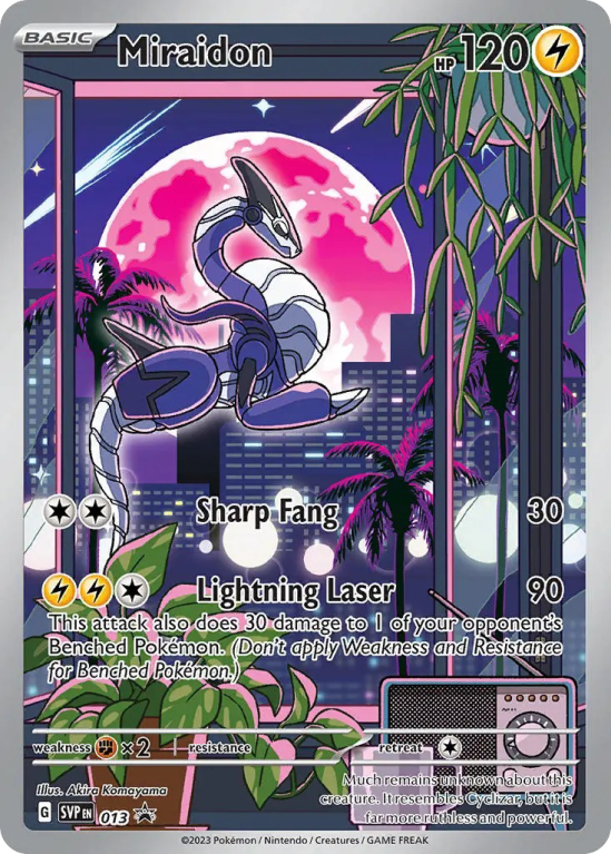 Miraidon 13/14 Scarlet & Violet Scarlet & Violet Black Star Promos