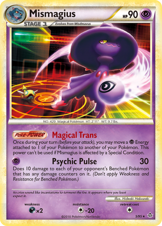 Mismagius 5/95 HeartGold & SoulSilver HS—Unleashed