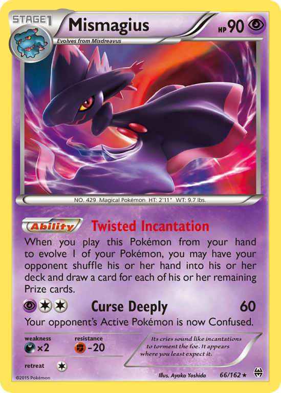 Mismagius 66/162 XY BREAKthrough
