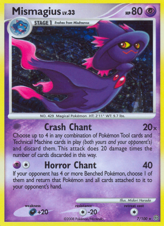 Mismagius 7/100 Diamond & Pearl Stormfront