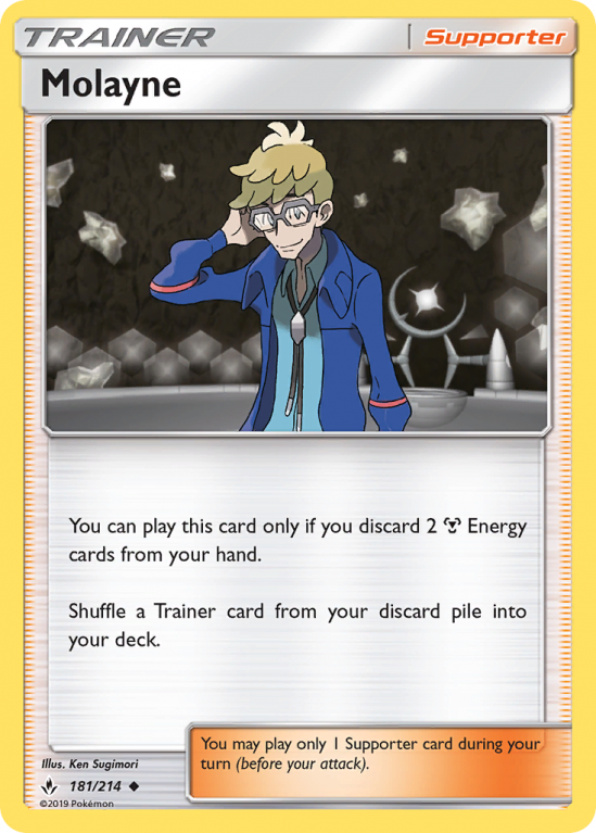 Molayne 181/214 Sun & Moon Unbroken Bonds