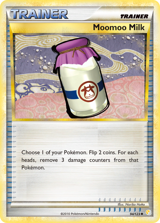 Moomoo Milk 94/123 HeartGold & SoulSilver HeartGold & SoulSilver