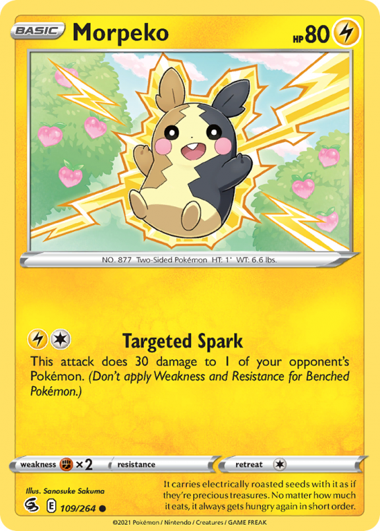 Morpeko 109/264 Sword & Shield Fusion Strike