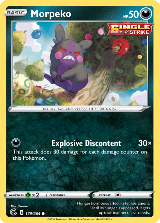 Morpeko 179/264 Sword & Shield Fusion Strike