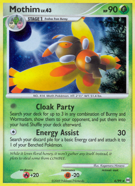 Mothim 6/99 Platinum Arceus