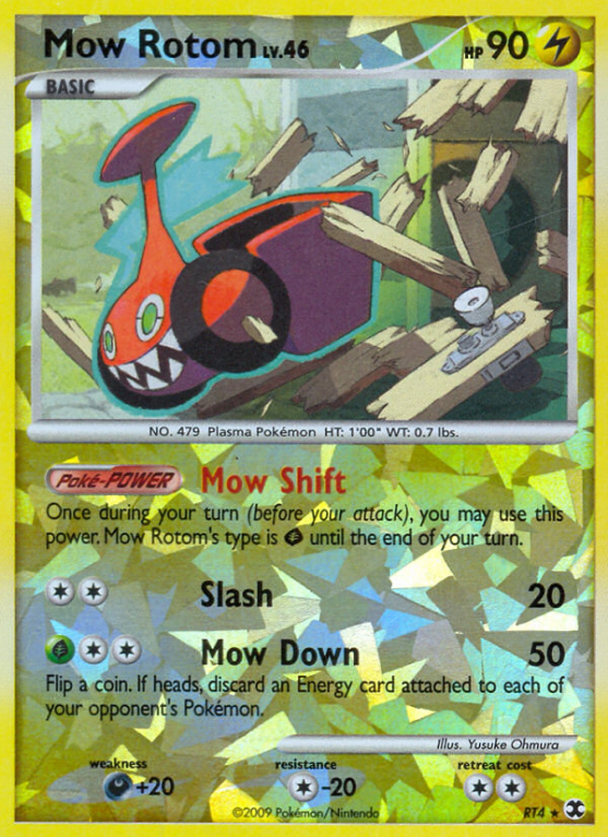 Mow Rotom RT4/111 Platinum Rising Rivals