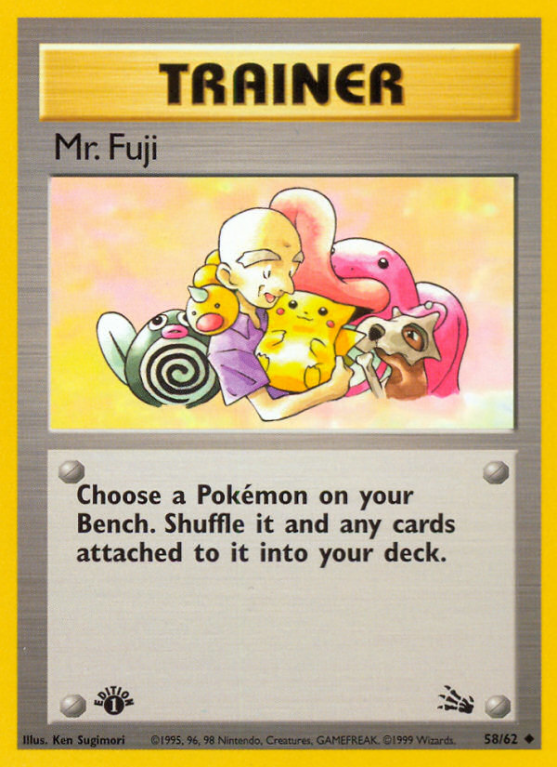 Mr. Fuji 58/62 Base Fossil
