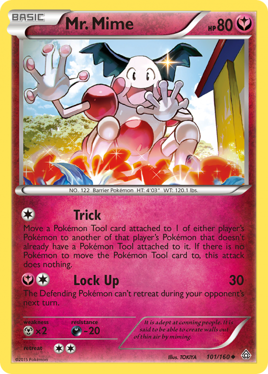 Mr. Mime 101/160 XY Primal Clash