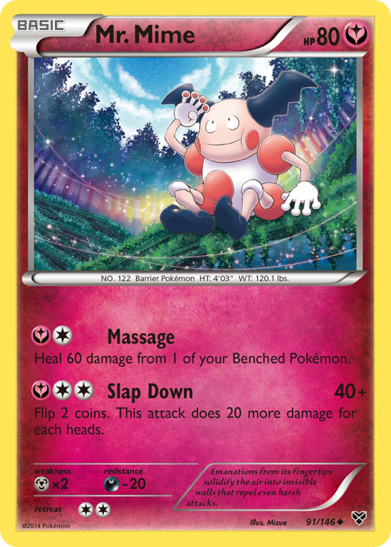 Mr. Mime 91/146 XY XY