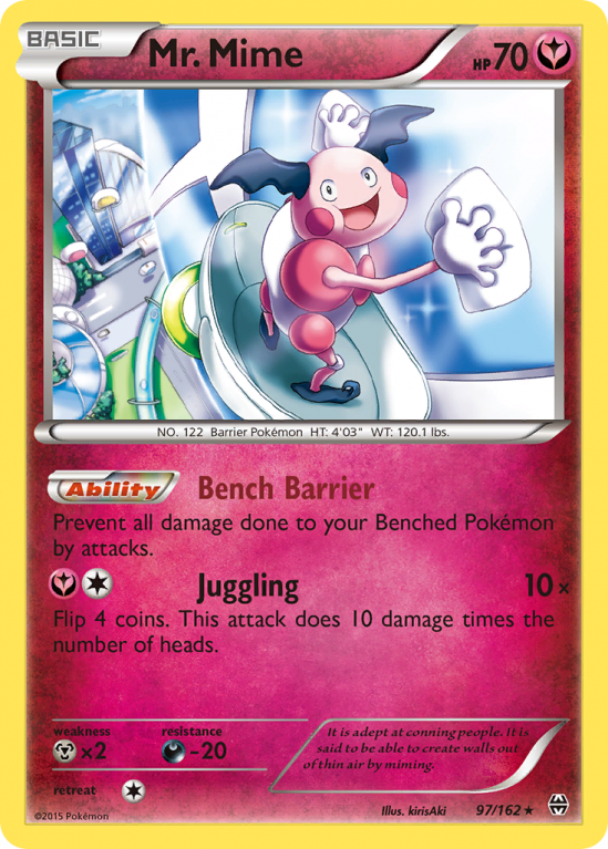 Mr. Mime 97/162 XY BREAKthrough