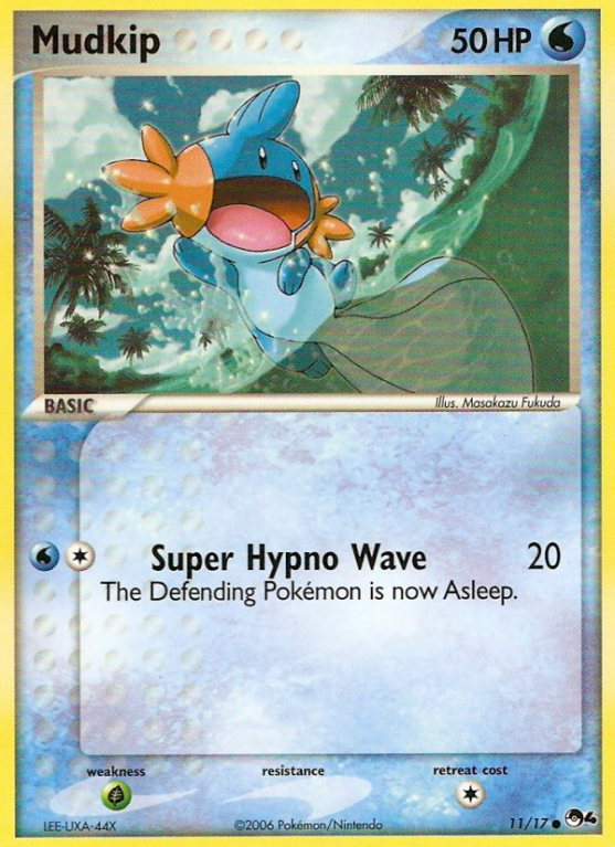 Mudkip 11/17 POP POP Series 4