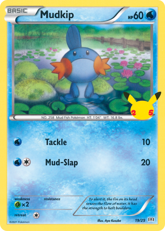 Mudkip 19/25 Other McDonald's Collection 2021